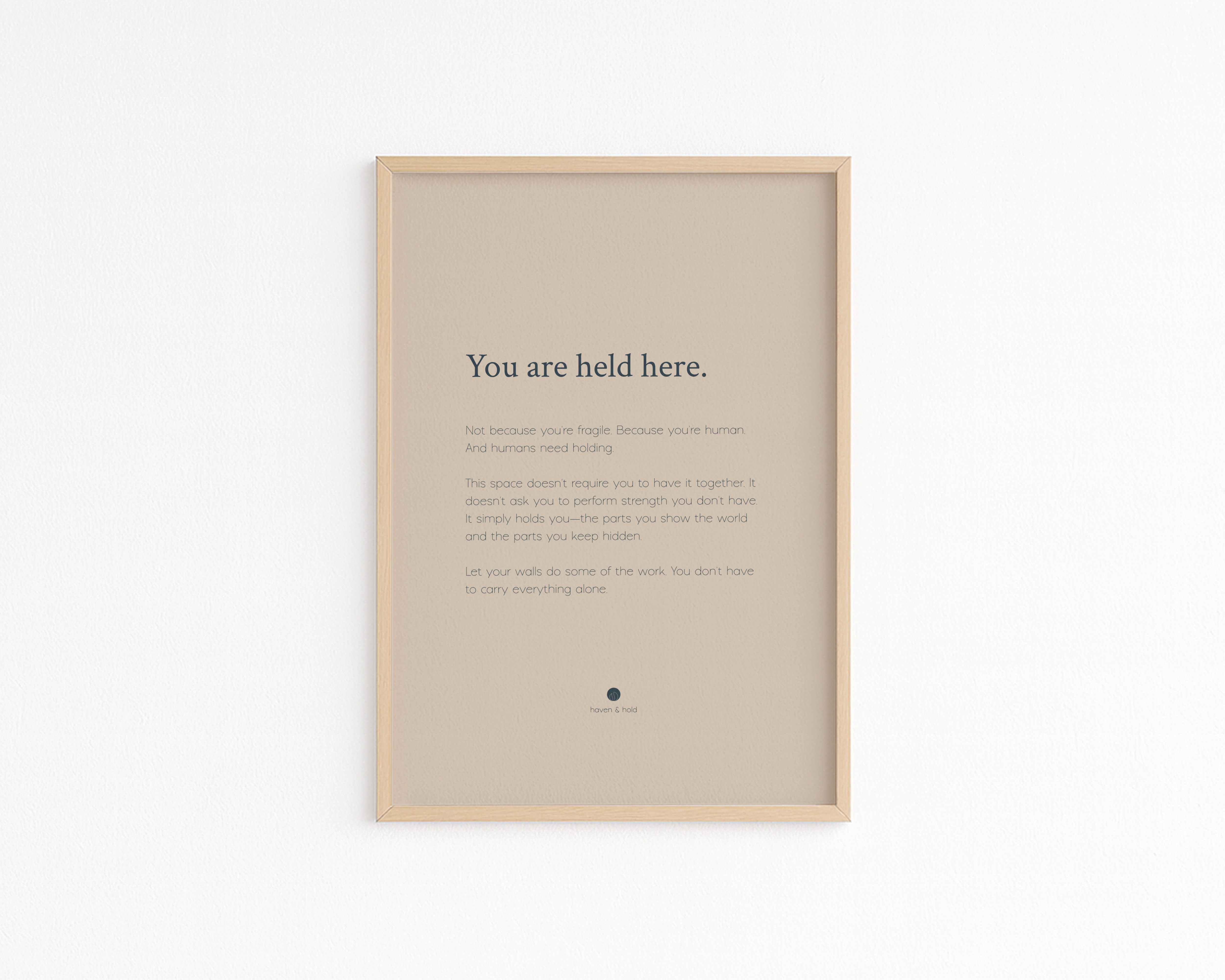 You Are Held Here • Digital Download