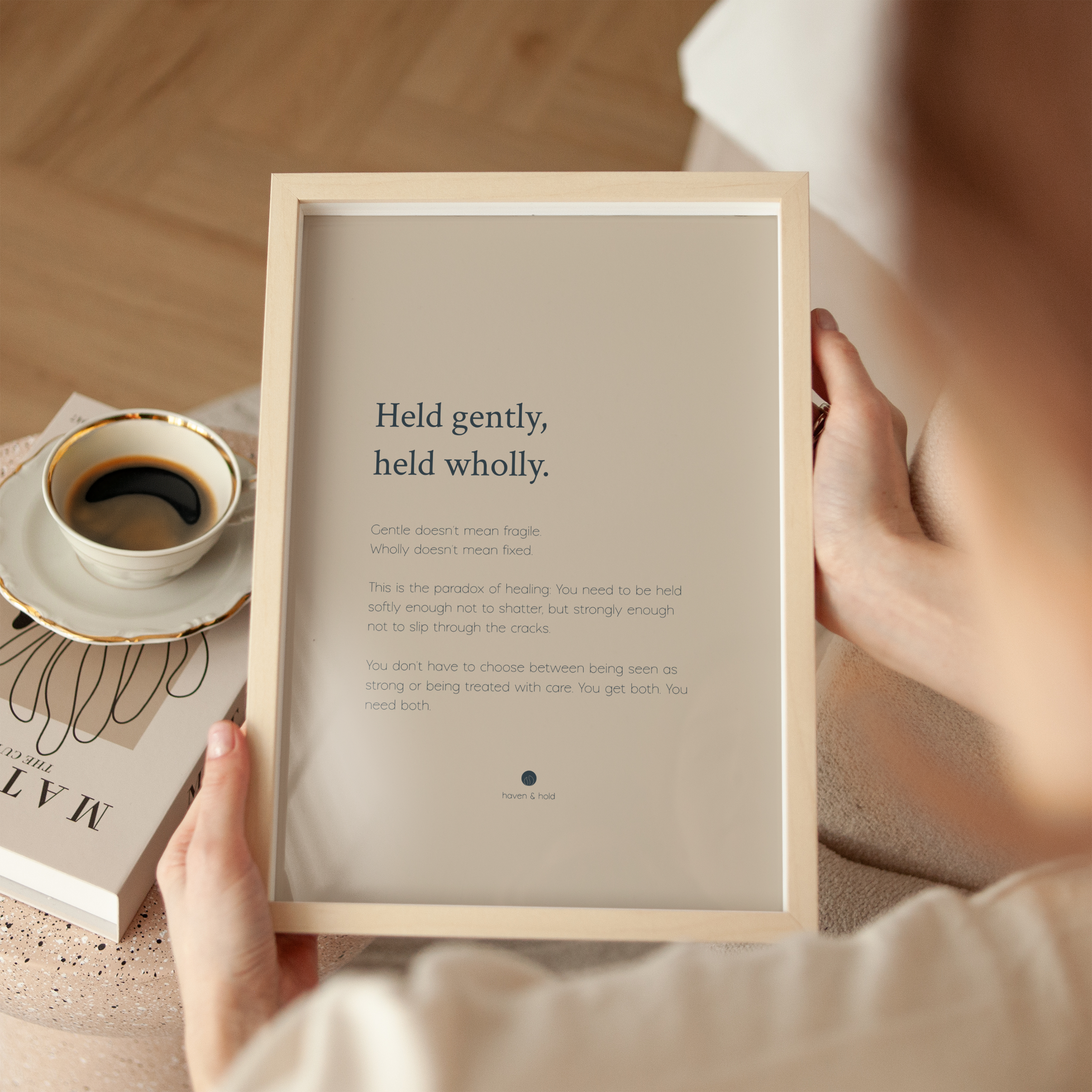 Held Gently Held Wholly • Digital Download